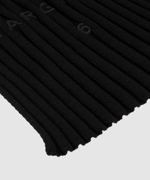 MM6 Maison Margiela(エムエムシックス メゾン マルジェラ)の「SCARF(ストール/ショール・レディース・ブラック・ONESIZE)」の2枚目の写真