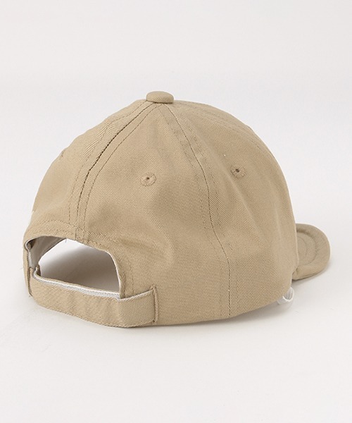 petit main（プティマイン）の「Kids Sim Logo Cap（キャップ・キッズ・ライトグレー/ベージュ/ブルー・52cm/50cm/54cm）」の7枚目の写真