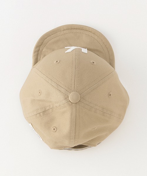 petit main（プティマイン）の「Kids Sim Logo Cap（キャップ・キッズ・ライトグレー/ベージュ/ブルー・52cm/50cm/54cm）」の12枚目の写真