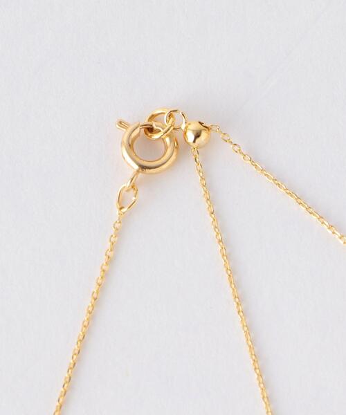 green label relaxing(グリーンレーベルリラクシング)の「ハート フレーム プチ ネックレス(ネックレス・レディース・シルバー/ゴールド・FREE)」の6枚目の写真