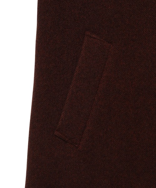 WILD LIFE TAILOR Adam et Rope'（ワイルドテーラーアダムエロペ　）の「【WILD LIFE TAILOR】MANTECO オーバーコート（ステンカラーコート・メンズ・ブラウン/グレー・M/L）」の10枚目の写真