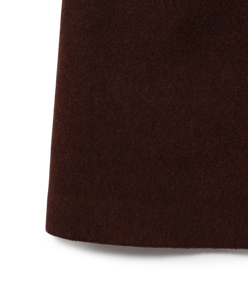 WILD LIFE TAILOR Adam et Rope'（ワイルドテーラーアダムエロペ　）の「【WILD LIFE TAILOR】MANTECO オーバーコート（ステンカラーコート・メンズ・ブラウン/グレー・M/L）」の15枚目の写真