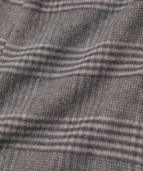 WILD LIFE TAILOR Adam et Rope'（ワイルドテーラーアダムエロペ　）の「【WILD LIFE TAILOR】MANTECO オーバーコート（ステンカラーコート・メンズ・ブラウン/グレー・M/L）」の11枚目の写真