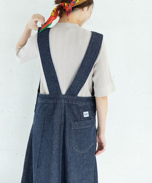 URBAN RESEARCH ROSSO（アーバンリサーチロッソ）の「『別注』Lee×ROSSO　DENIM JUMPER ONE-PIECE（ワンピース・レディース・ブラック/ブルー・SMALL/MEDIUM）」の15枚目の写真