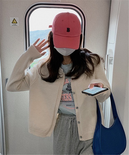 MAISON DE THERESE（メゾン ド テレーズ）の「クルーネックニットカーディガン ノーカラーコート ノーカラージャケット セーター（カーディガン/ボレロ・レディース・A/B/C/D/E/F/G/H/I/J/K/L・FREE）」の12枚目の写真