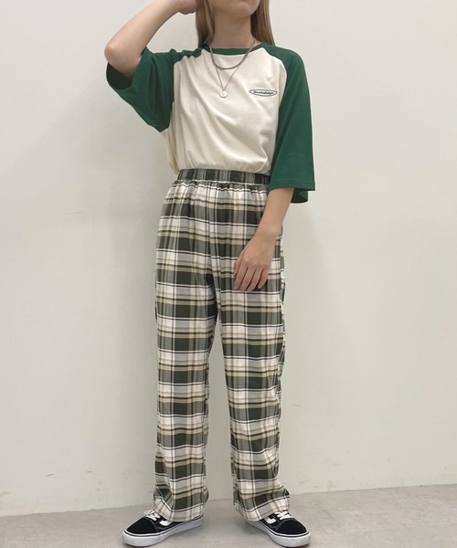 apres jour（アプレジュール）の「ラグランTシャツ【ZOZOTOWN限定アイテム】（Tシャツ/カットソー・レディース・ネイビー/グリーン/マスタード・X-LARGE/フリー）」の11枚目の写真