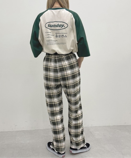 apres jour（アプレジュール）の「ラグランTシャツ【ZOZOTOWN限定アイテム】（Tシャツ/カットソー・レディース・ネイビー/グリーン/マスタード・X-LARGE/フリー）」の12枚目の写真