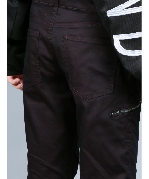 semantic design(セマンティックデザイン)の「セマンティックデザイン/semantic design ストレッチ裏カラー スキニーパンツ(チノパンツ・メンズ・ホワイト/ワインレッド・X-LARGE/S/MEDIUM/LARGE)」の17枚目の写真