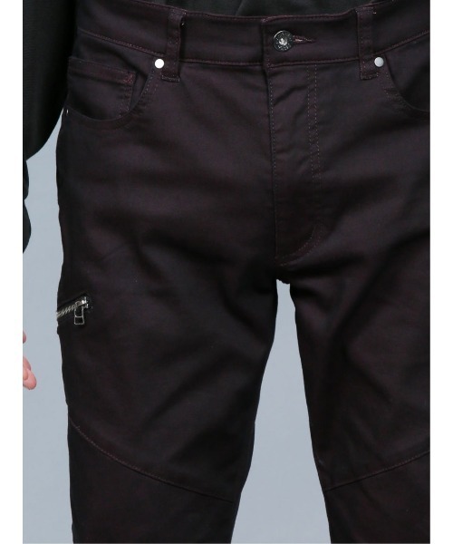 semantic design(セマンティックデザイン)の「セマンティックデザイン/semantic design ストレッチ裏カラー スキニーパンツ(チノパンツ・メンズ・ホワイト/ワインレッド・X-LARGE/S/MEDIUM/LARGE)」の15枚目の写真