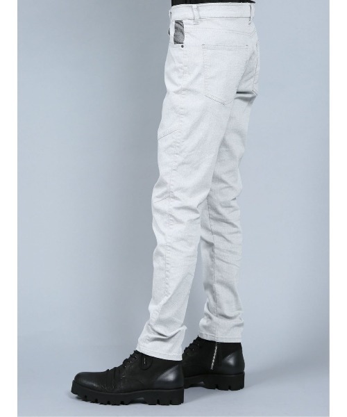 semantic design(セマンティックデザイン)の「セマンティックデザイン/semantic design ストレッチ裏カラー スキニーパンツ(チノパンツ・メンズ・ホワイト/ワインレッド・X-LARGE/S/MEDIUM/LARGE)」の6枚目の写真