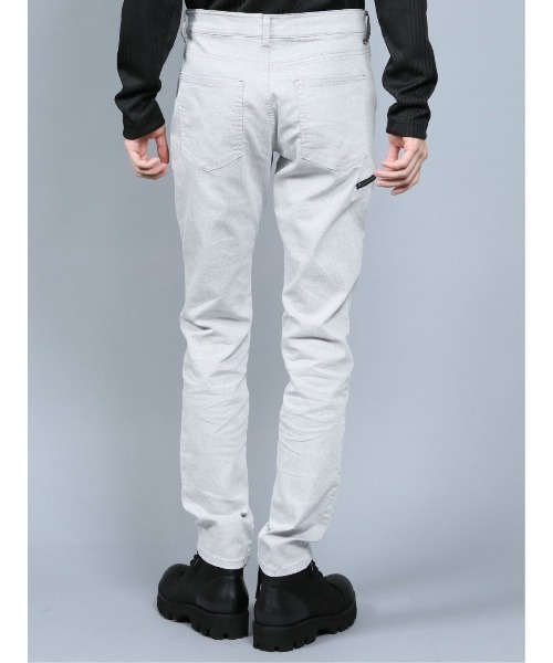 semantic design(セマンティックデザイン)の「セマンティックデザイン/semantic design ストレッチ裏カラー スキニーパンツ(チノパンツ・メンズ・ホワイト/ワインレッド・X-LARGE/S/MEDIUM/LARGE)」の7枚目の写真