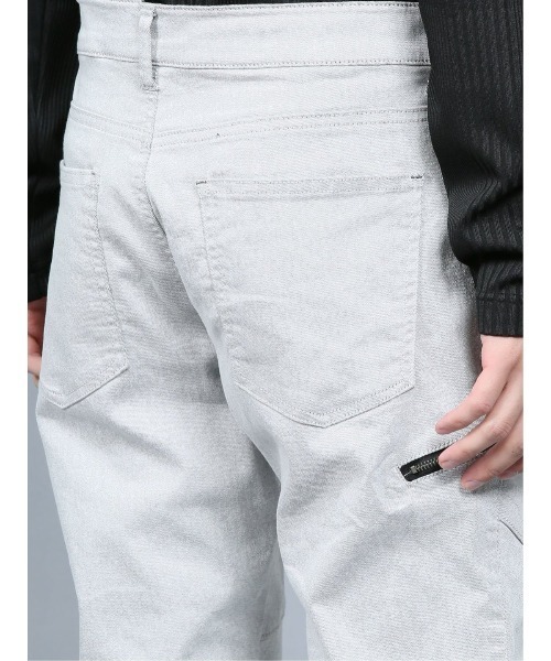 semantic design(セマンティックデザイン)の「セマンティックデザイン/semantic design ストレッチ裏カラー スキニーパンツ(チノパンツ・メンズ・ホワイト/ワインレッド・X-LARGE/S/MEDIUM/LARGE)」の11枚目の写真