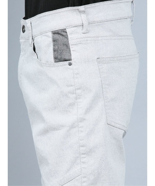 semantic design(セマンティックデザイン)の「セマンティックデザイン/semantic design ストレッチ裏カラー スキニーパンツ(チノパンツ・メンズ・ホワイト/ワインレッド・X-LARGE/S/MEDIUM/LARGE)」の9枚目の写真