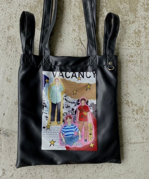 VACANCY（ヴァカンシー）の「【Akari Kuramoto×VACANCY】コラボコラージュイラストマルチトート（トートバッグ・レディース・ブラック・FREE）」の20枚目の写真