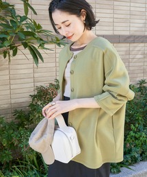 Chaco closet | オーバーサイズスウェット2WAYカーデ(カーディガン/ボレロ)