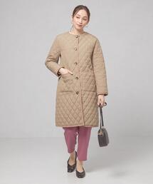 closet story | <closet story(クローゼットストーリー)>キルティング ノーカラー コート(ノーカラーコート)