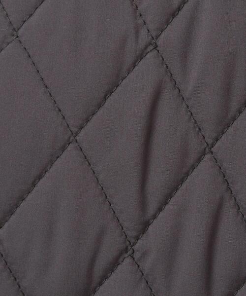 closet story（クローゼットストーリー）の「＜closet story（クローゼットストーリー）＞キルティング ノーカラー コート（ノーカラーコート・レディース・ブラック/ベージュ・FREE）」の11枚目の写真