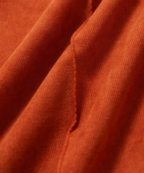 VIS（ビス）の「【WEB限定】ピンタックで脚長！ハイウエスト起毛カラーパンツ（スラックス・レディース・オレンジ/グリーン/ラベンダー/キナリ・SS/S/M/L）」の14枚目の写真