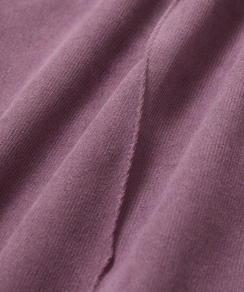 VIS（ビス）の「【WEB限定】ピンタックで脚長！ハイウエスト起毛カラーパンツ（スラックス・レディース・オレンジ/グリーン/ラベンダー/キナリ・SS/S/M/L）」の21枚目の写真