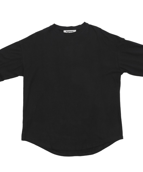 Figments（フィグメンツ）の「カフスロンT（Tシャツ/カットソー・レディース・ブラック/ホワイト・FREE）」の10枚目の写真