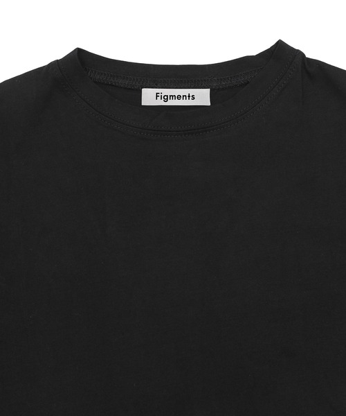 Figments（フィグメンツ）の「カフスロンT（Tシャツ/カットソー・レディース・ブラック/ホワイト・FREE）」の8枚目の写真