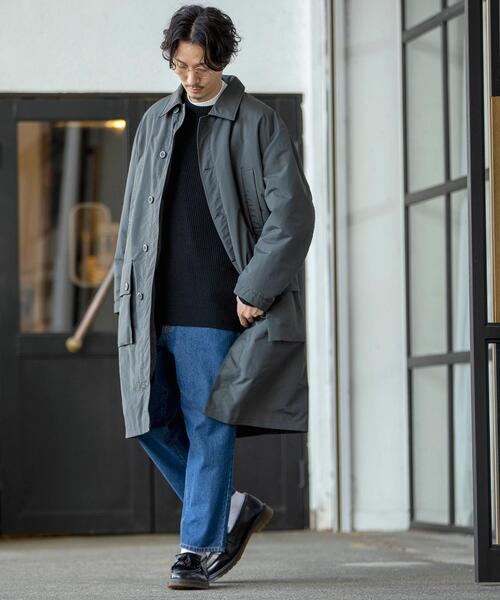 coen（コーエン）の「ヘビーアゼクルーネックニット（ニット/セーター・メンズ・オフホワイト/ブラック/ライトブルー/ライラック・MEDIUM/X-LARGE/SMALL/LARGE）」の15枚目の写真