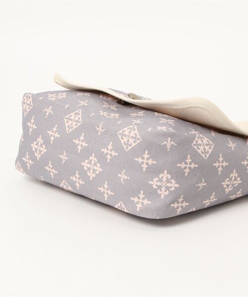 Daily russet（デイリー ラシット）の「プルーフキャンバスフラップショルダーバッグ（ショルダーバッグ・レディース・ピンク/ベージュ/グレー/ネイビー・FREE）」の7枚目の写真