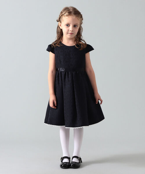 こども ビームス(コドモビームス)の「こども ビームス / ボレロ & ジャカードワンピース セット(115~130㎝)(スーツセット・キッズ・ネイビー・120/130/115)」の12枚目の写真