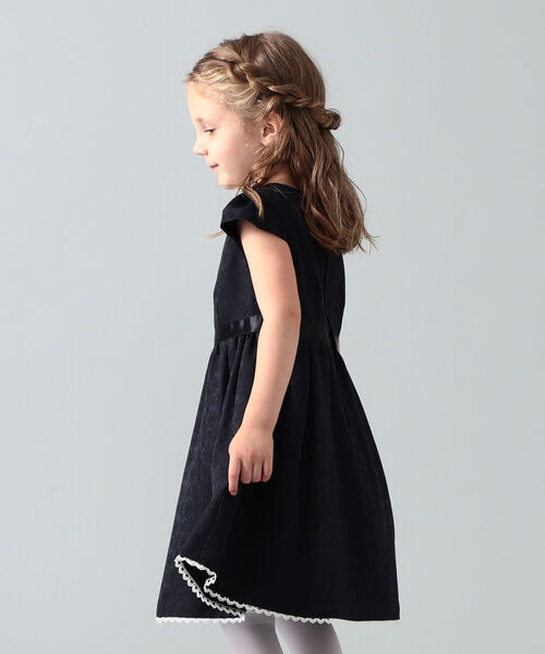 こども ビームス(コドモビームス)の「こども ビームス / ボレロ & ジャカードワンピース セット(115~130㎝)(スーツセット・キッズ・ネイビー・120/130/115)」の16枚目の写真