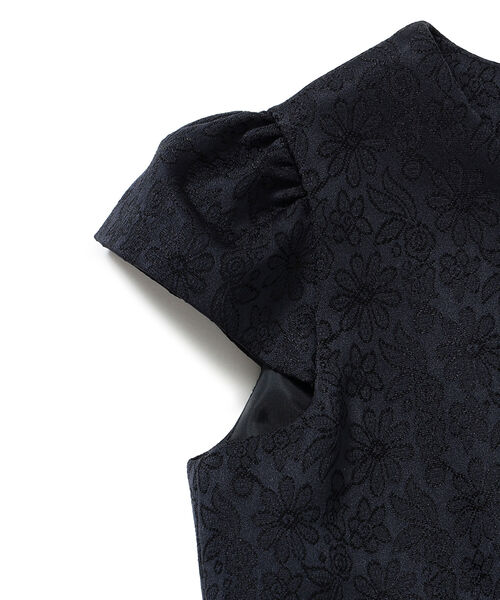 こども ビームス(コドモビームス)の「こども ビームス / ボレロ & ジャカードワンピース セット(115~130㎝)(スーツセット・キッズ・ネイビー・120/130/115)」の10枚目の写真