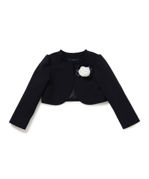 こども ビームス(コドモビームス)の「こども ビームス / ボレロ & ジャカードワンピース セット(115~130㎝)(スーツセット・キッズ・ネイビー・120/130/115)」の21枚目の写真