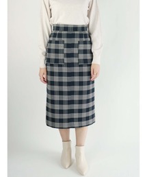 Te chichi CLASSIC（テチチクラシック）の「チェックタイトスカート（スカート）」