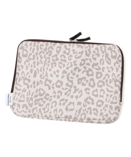 LEPSIM（レプシィム）の「【わくわくワーク】[ネオプレン素材]パソコンケース　239521（PC・タブレットケース・レディース・ブラック/ブラウン/レオパード・ONE SIZE）」の3枚目の写真