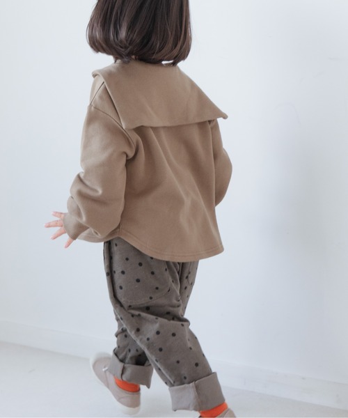 LOWRYS FARM（ローリーズファーム）の「ウラケセーラープルオーバー　256250（Tシャツ/カットソー・キッズ・アイボリー/グレー/カーキ・120cm/130cm/110cm）」の3枚目の写真