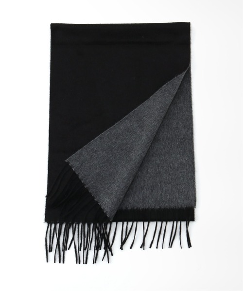 EDIFICE（エディフィス）の「【PIACENZA / ピアチェンツァ】シルクカシミア Wフェイスソリッドマフラー 30*170（マフラー・メンズ・ベージュ/ネイビー/ブラウン/グレー/ブルー・FREE）」の17枚目の写真