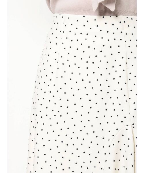 MERCURYDUO（マーキュリーデュオ）の「アシメフリルマーメイドドットスカート（スカート・レディース・オフホワイト/ブラック/ブルー・SMALL/MEDIUM）」の17枚目の写真