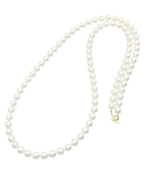 603（ロクマルサン）の「603 コットンパールスーパーロングネックレス（ネックレス・レディース・ホワイト・FREE）」の4枚目の写真