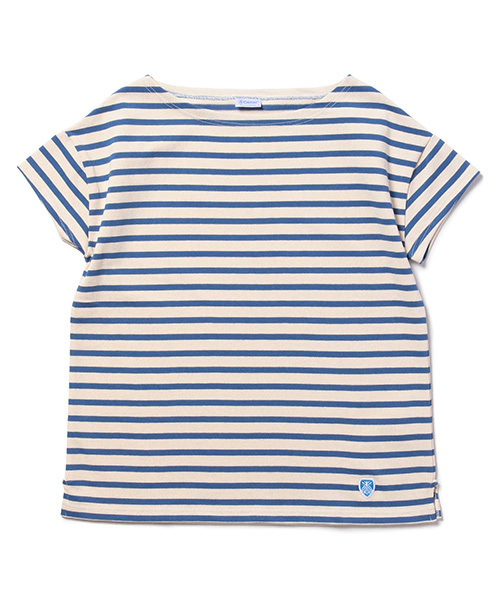 ORCIVAL（オーシバル）の「ORCIVAL / ショートスリーブボーダーバスクシャツ（Tシャツ/カットソー・レディース・その他1/その他2/その他3・ONE SIZE）」の2枚目の写真