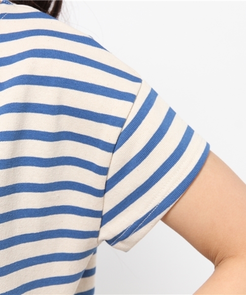 ORCIVAL（オーシバル）の「ORCIVAL / ショートスリーブボーダーバスクシャツ（Tシャツ/カットソー・レディース・その他1/その他2/その他3・ONE SIZE）」の19枚目の写真