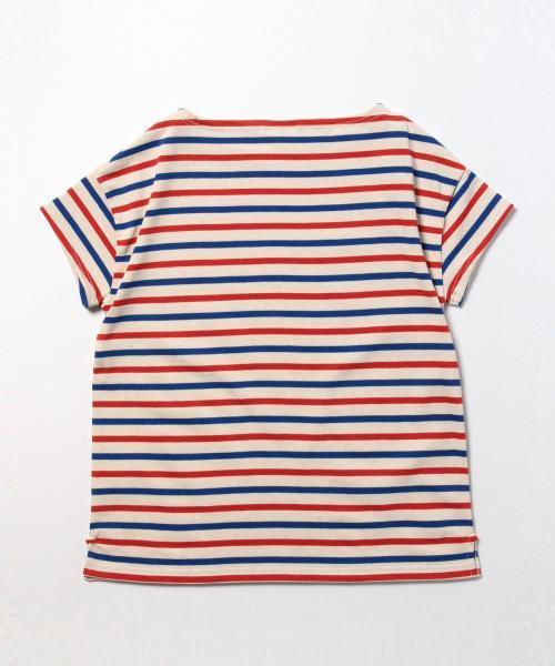 ORCIVAL（オーシバル）の「ORCIVAL / ショートスリーブボーダーバスクシャツ（Tシャツ/カットソー・レディース・その他1/その他2/その他3・ONE SIZE）」の7枚目の写真