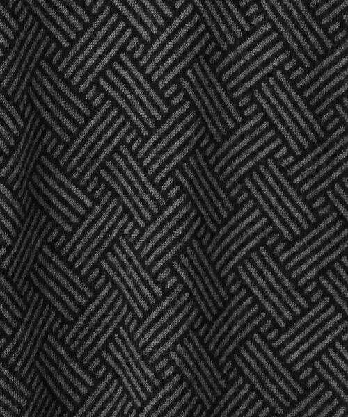 Johnstons of Elgin（ジョンストンズオブエルガン）の「＜JOHNSTONS（ジョンストンズ）＞ ジャカード ニット ベスト（ニット/セーター・メンズ・ブラック/ターコイズブルー・S/M/L/XL/XS）」の8枚目の写真