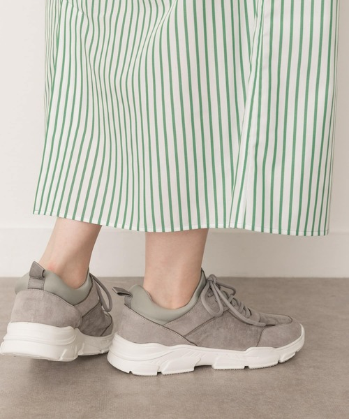 RODE SKO(ロデスコ)の「スエード調ダッドスニーカー(スニーカー・レディース・ピンクベージュ/グレー・39/37/36/38)」の7枚目の写真