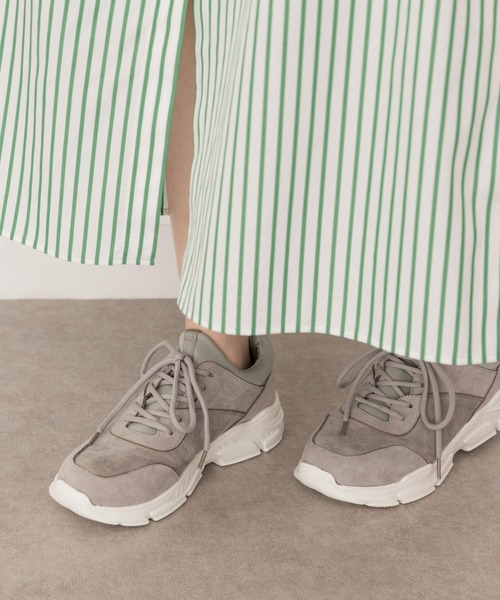 RODE SKO(ロデスコ)の「スエード調ダッドスニーカー(スニーカー・レディース・ピンクベージュ/グレー・39/37/36/38)」の16枚目の写真
