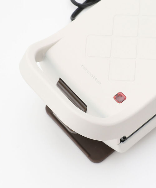 Afternoon Tea（アフタヌーンティー）の「recolte/プレスサンドメーカー プラッド（キッチン家電・レディース・ホワイト・ONE SIZE）」の2枚目の写真