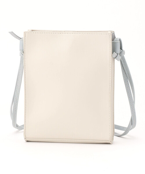 MONO COMME CA(モノコムサ)の「スクエア ミニポシェット(ショルダーバッグ・レディース・ブラック/ベージュ/パイソン・FREE)」の13枚目の写真