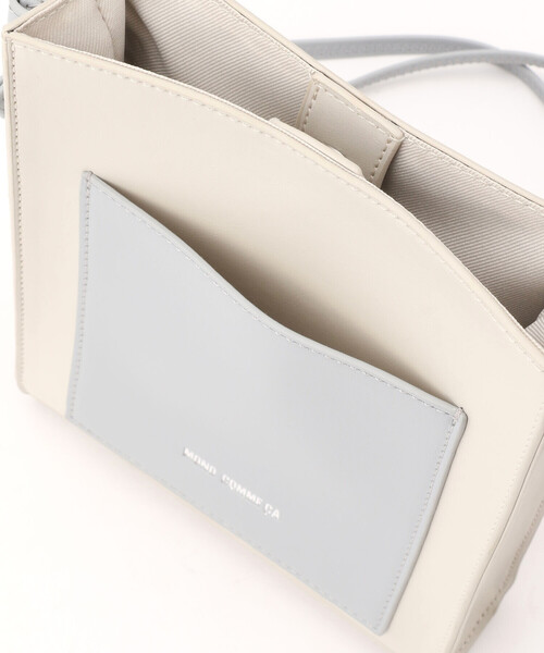 MONO COMME CA(モノコムサ)の「スクエア ミニポシェット(ショルダーバッグ・レディース・ブラック/ベージュ/パイソン・FREE)」の19枚目の写真