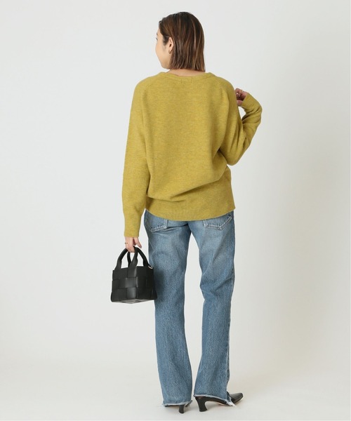 journal standard L'essage（ジャーナルスタンダードレサージュ）の「ウールアクリルキンボタンカーディガン（カーディガン/ボレロ・レディース・アイボリー/モスグリーン/ブラック・FREE）」の20枚目の写真