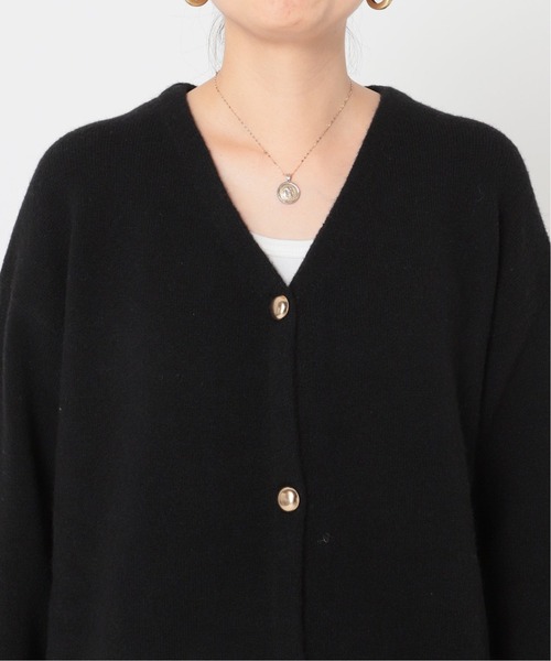 journal standard L'essage（ジャーナルスタンダードレサージュ）の「ウールアクリルキンボタンカーディガン（カーディガン/ボレロ・レディース・アイボリー/モスグリーン/ブラック・FREE）」の21枚目の写真