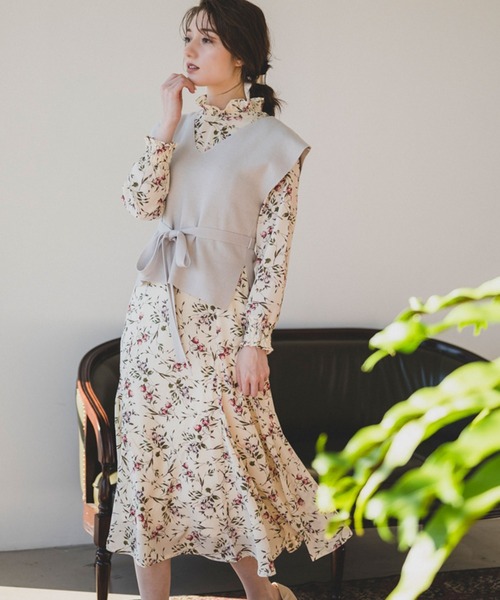 セール ニットベスト 花柄ワンピース ワンピース Misch Masch ミッシュマッシュ のファッション通販 Zozotown セール ニットベスト 花柄ワンピース ワンピース Misch Masch ミッシュマッシュ のファッション通販 Zozotown