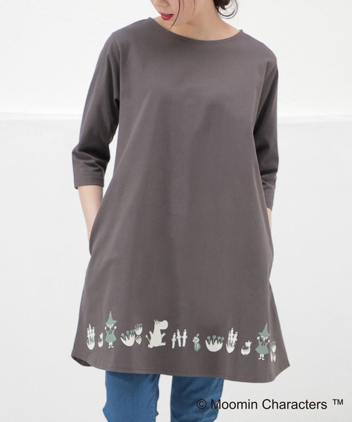 ムーミン ７分袖ワンピース ワンピース Honeys ハニーズ のファッション通販 Zozotown